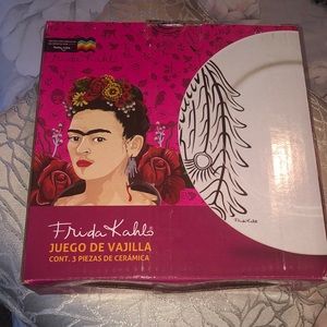 Frida Kahlo Ceramic plates 3pc